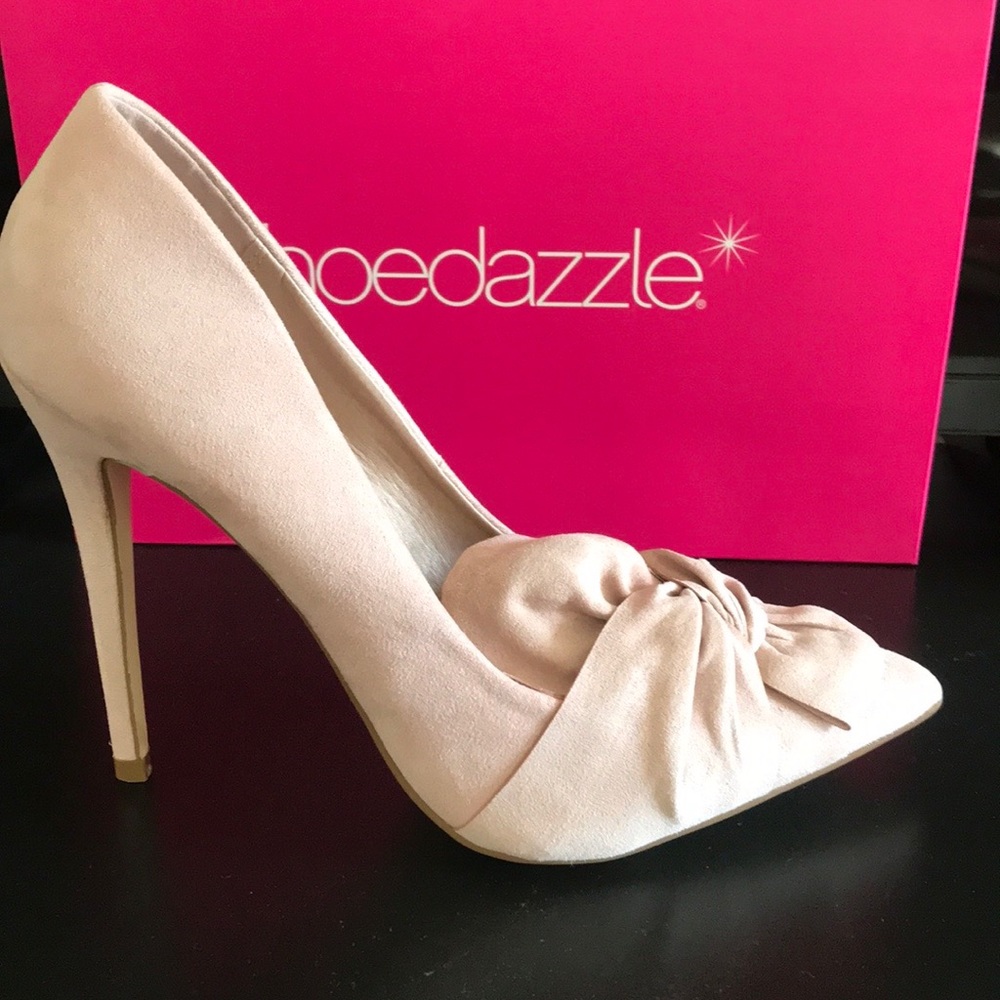 Shoedazzle Kara Pumps, Blush, Sz 10